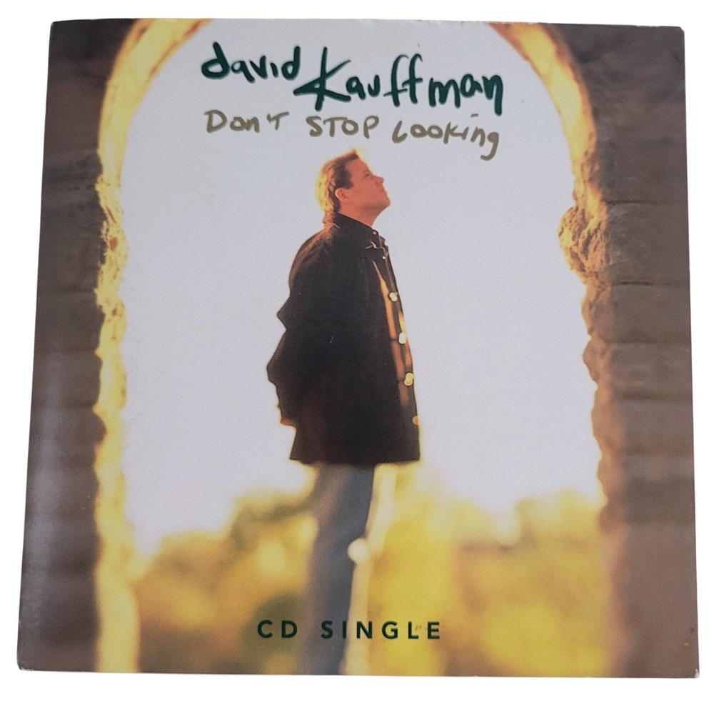 David‎ Kauffman Dont Stop Looking CD Single 1999 Damascus Road VTG Independent